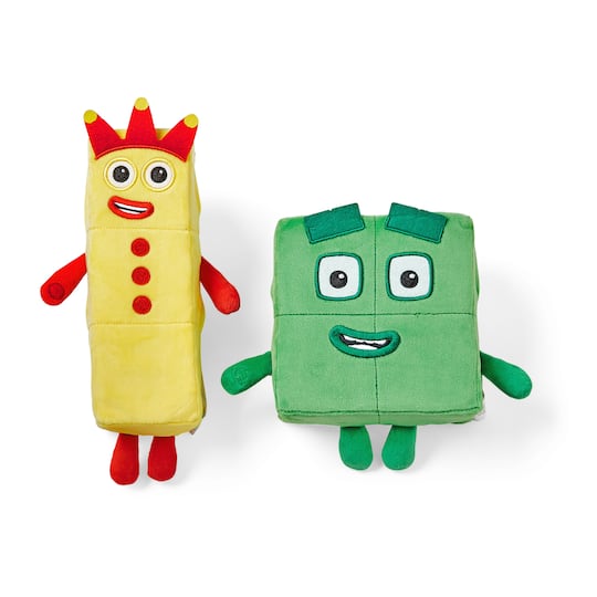 hand2mind® Numberblocks 3 & 4 Playful Pals Plush Set